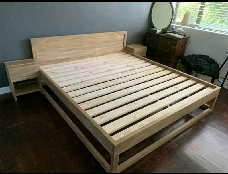 Solid Wood Beds, Headboards &amp; Bedsides