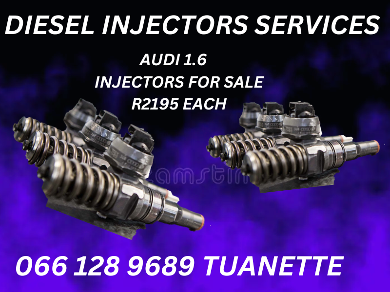 AUDI 1.6 DIESEL INJECTORS FOR SALE ON EXCHANGE OR TO RECON