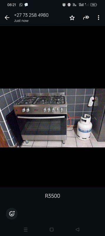 5 plate full gas stove