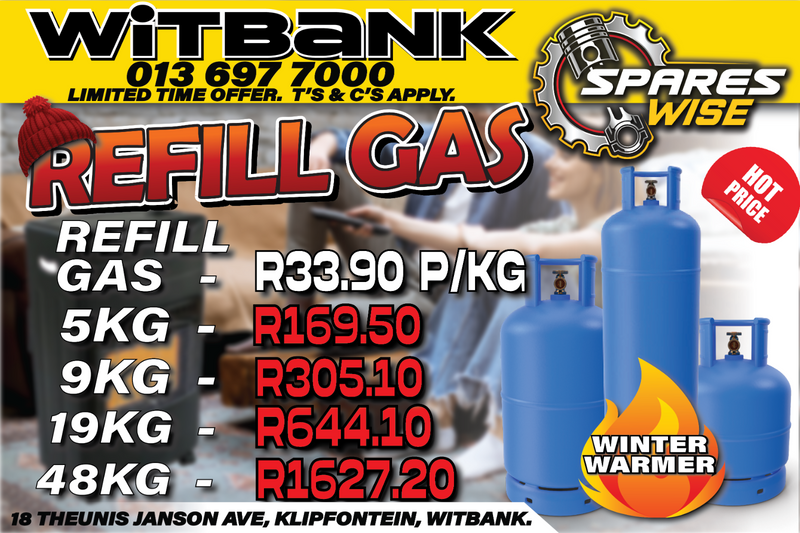 Refill Gas promotion!