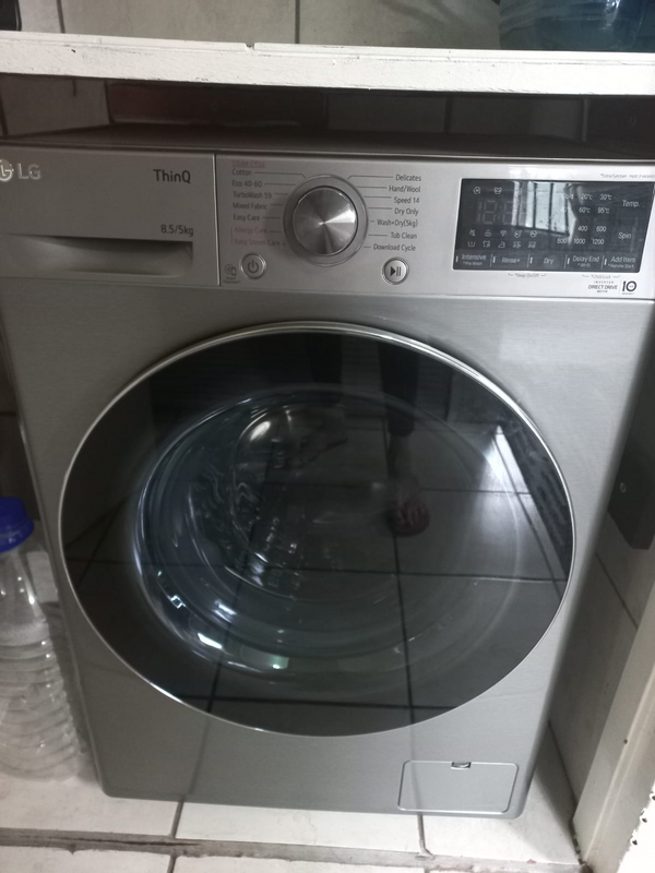 LG 8.5/5kg washer/drier combo