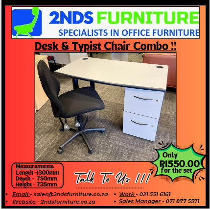 Desk and Chair Combo Set.