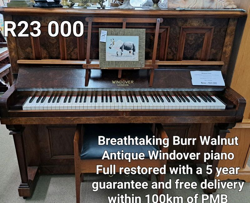 R23 000 Fully Reconditioned Windover Piano