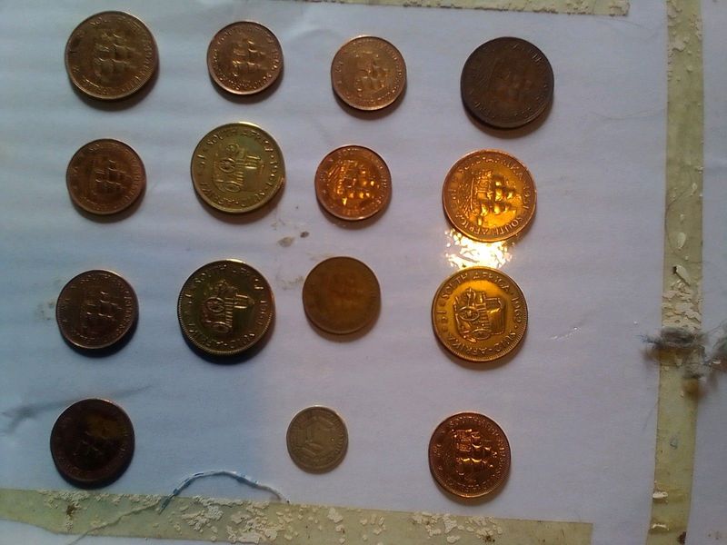 Old money coins