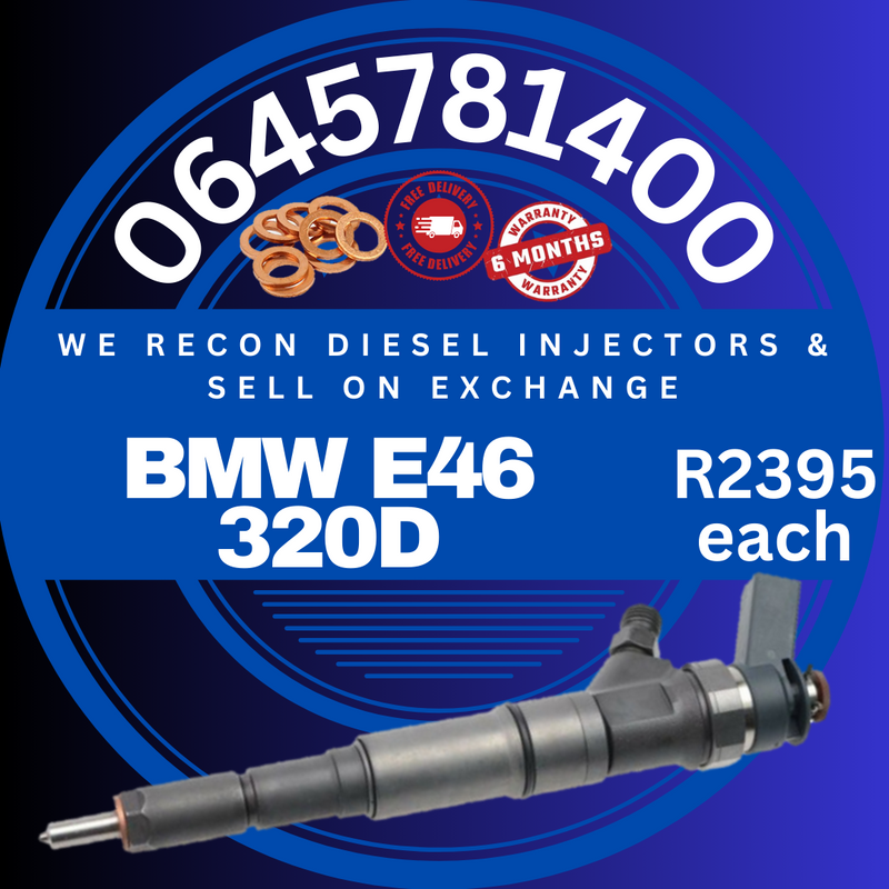 BMW E46 320D Diesel Injectors for sale
