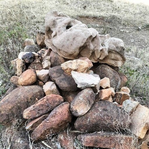 Large pile of garden stones for sale!