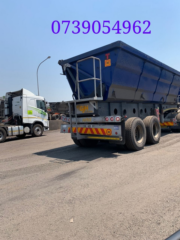34Ton Side Tipper Trailers hire