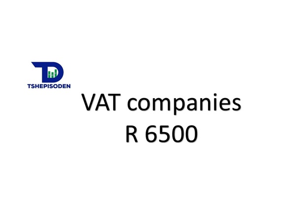 VAT companies available for sale R6500