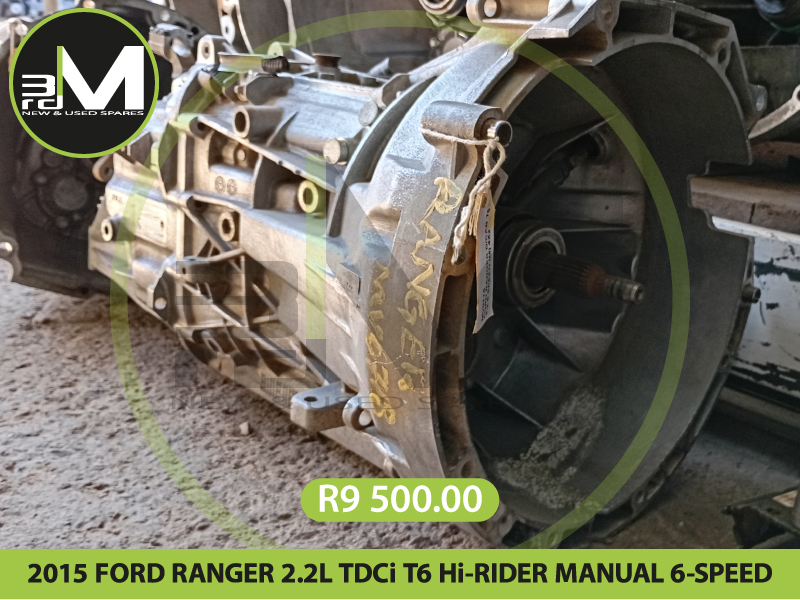 2015 FORD RANGER 2.2L TDCi T6 Hi RIDER MANUAL 6 SPEED R9500 MV0718