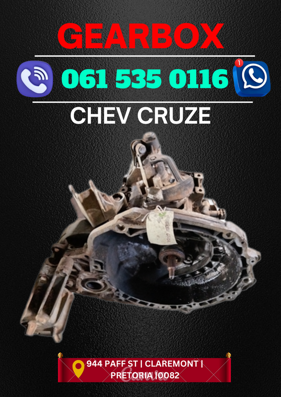 Chev cruze gearbox R5000 Call me or WhatsApp me 0636348112