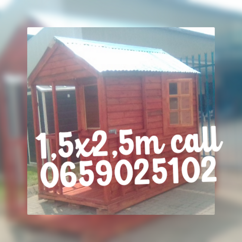 1,5x2,5m wendy house for sale