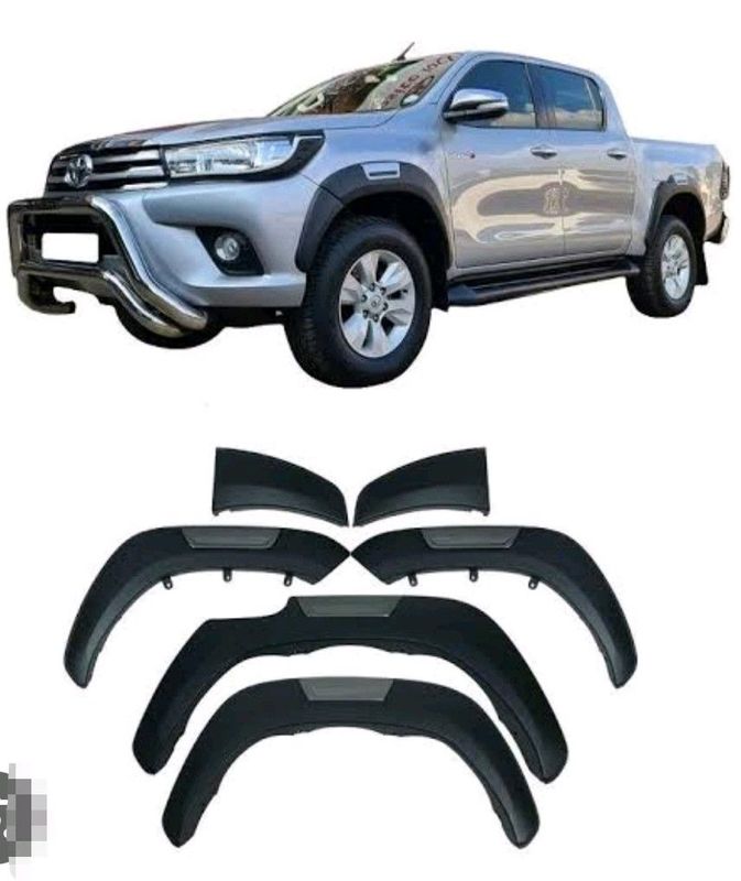 Wheel Arches Available For Toyota Hilux 2016 to 2022