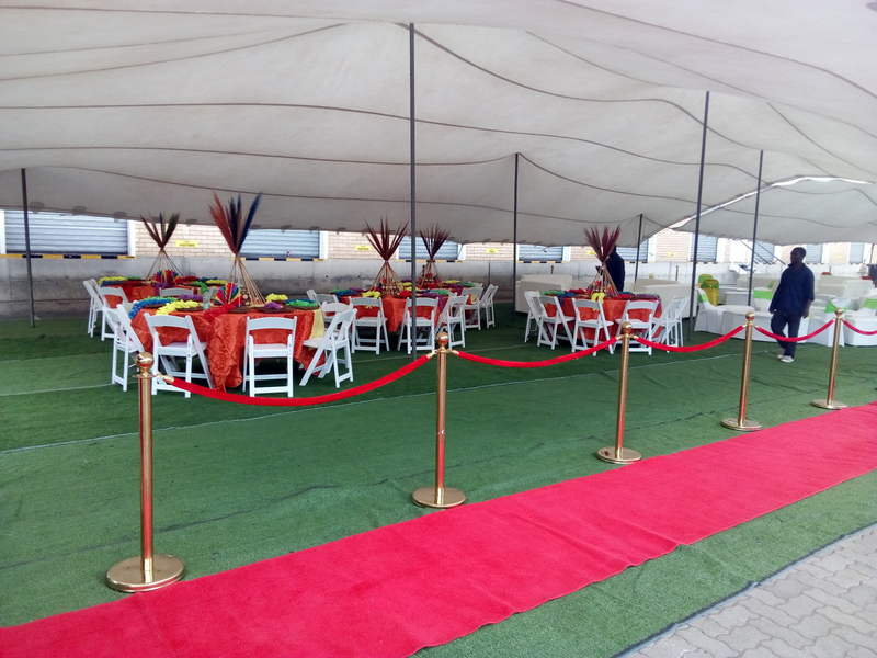 Stretch tents hire, Marquee tents and Umbrellas hire. All events and party decor.