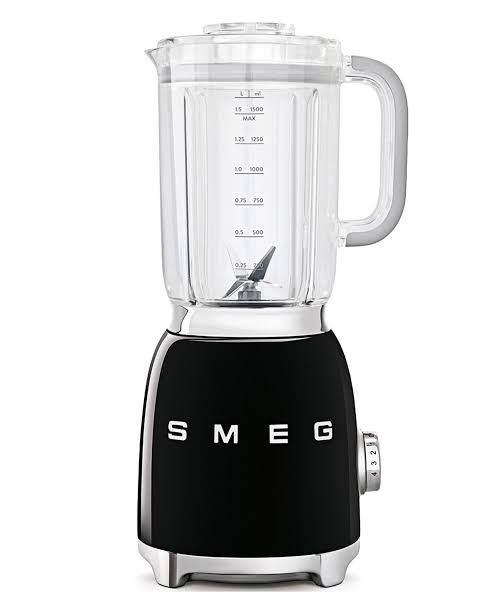 Sealed Smeg retro style 1 5 litre jug blender black b l f01 b l s a