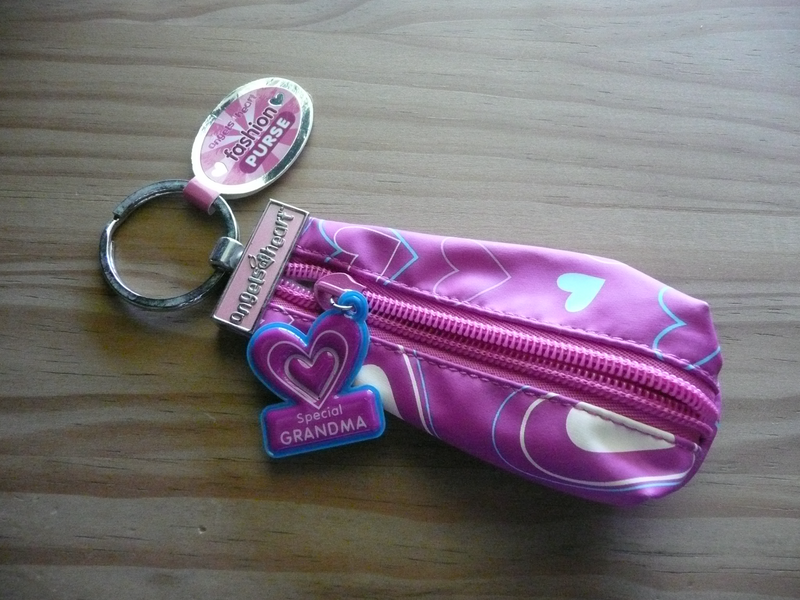 ANGEL&#39;S HEART : PURSE AND KEYRING