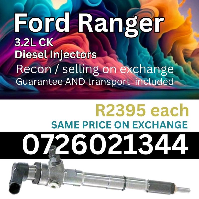Ford Ranger 3.2L CK Diesel Injectors for sale