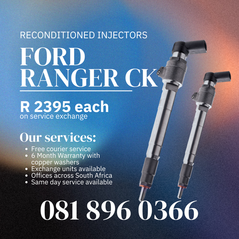 FORD RANGER T6 DIESEL INJECTORS FOR SALE WITH WARRANTY