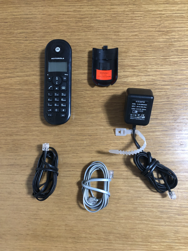 Motorola cordless phone Handset and power supply only