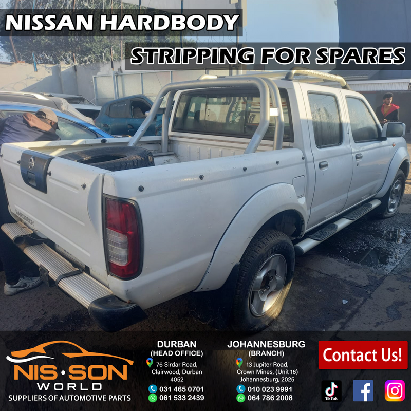 NISSAN HARDBODY STRIPPING FOR SPARES