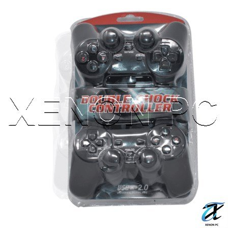 Double Shock Controller For PC DUAL SET