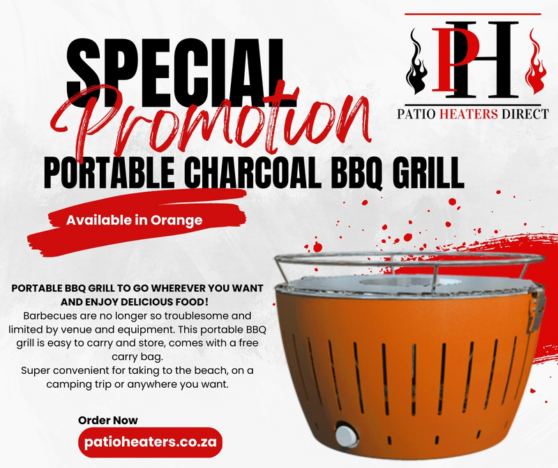 Portable Fan-Assisted Braai.