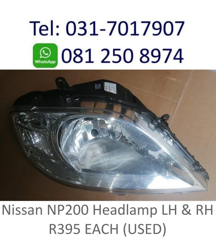 NISSAN NP200 HEADLAMPS - R395 EACH