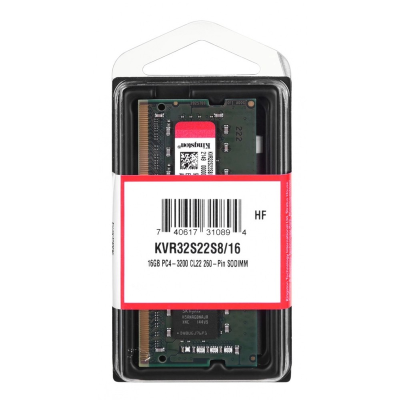 3x Kingston 16GB DDR4 3200Mhz Notebook Ram (SODIMM) for R500 each.