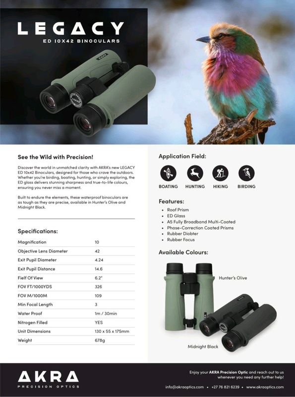 AKRA Optics Binoculars