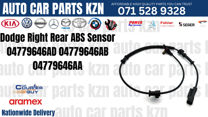 Dodge Right Rear ABS Sensor 04779646AD 04779646AB 04779646AA