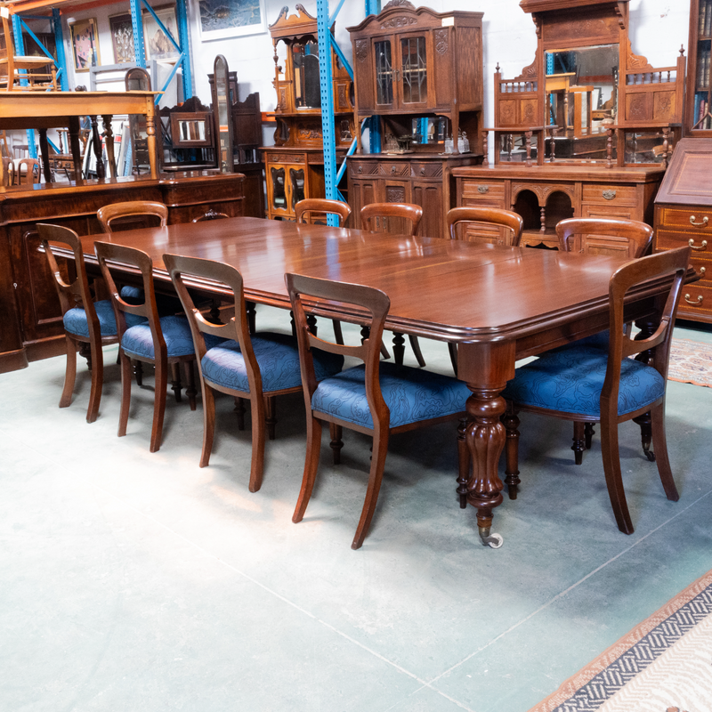A Quality Victorian Dining Room Set (Sideboard Optional)