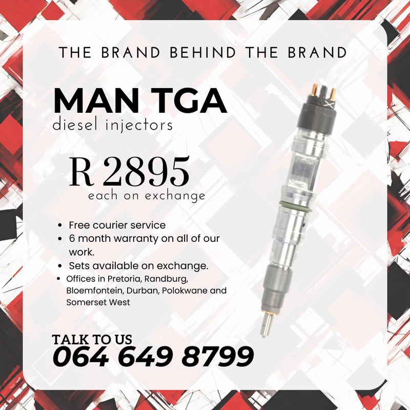Man TGA diesel injectors for sale