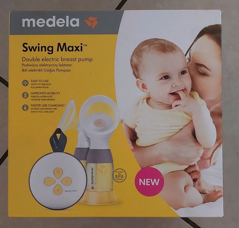 Medela Swing Maxi Double Electric Breast Pump Brand New