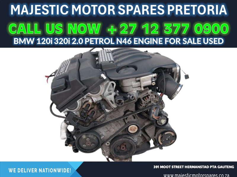 Bmw 2.0 petrol 120i 320i N46 engine for sale