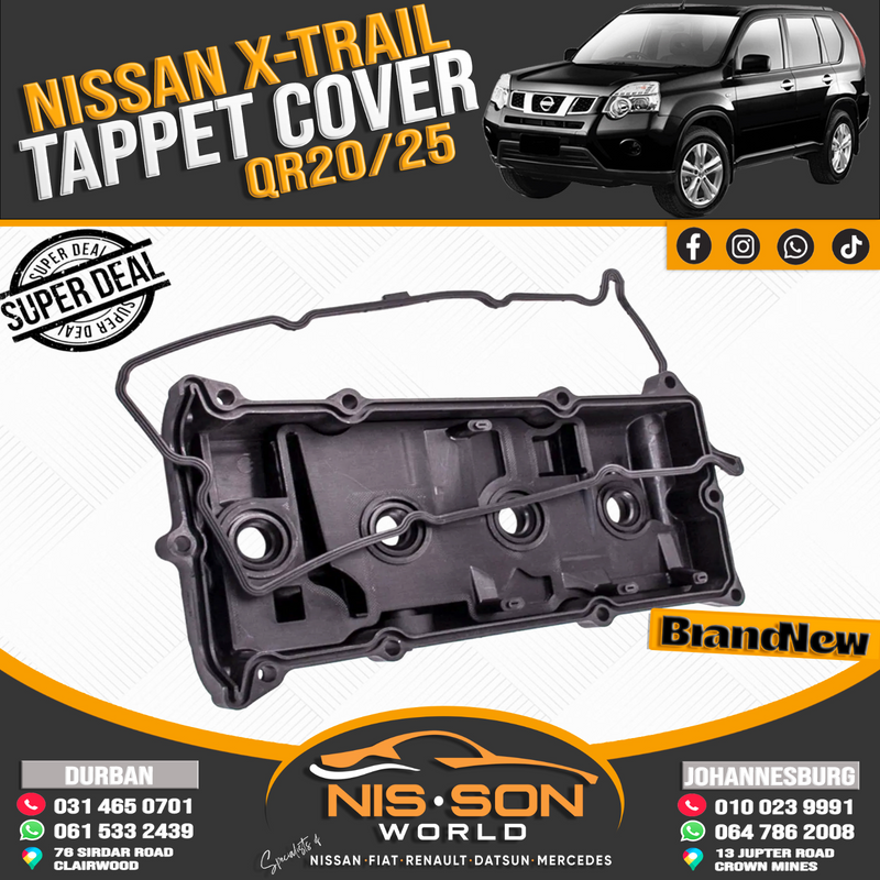 NISSAN X-TRAIL QR20/25 TAPPET COVER