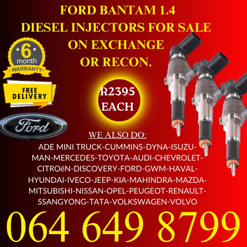 Ford Bantam 1.4 diesel injectors for sale on exchnage.