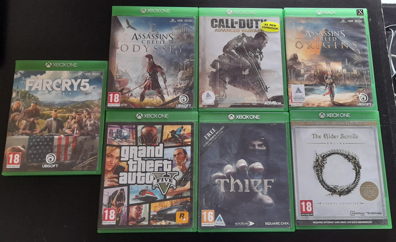 XBOX ONE/XS GAMES (MAKE ME AN OFFER)
