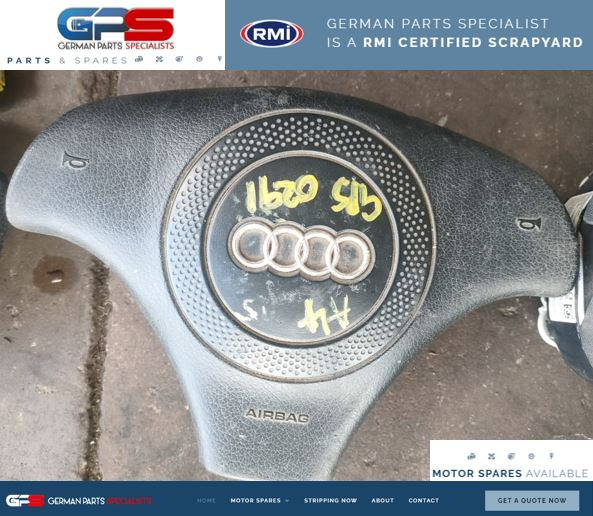 AUDI A4 2000 USED REPLACEMENT STEERING AIRBAG FOR SALE