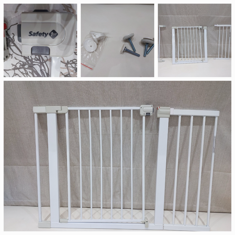 Safety 1st baby gate with extensions