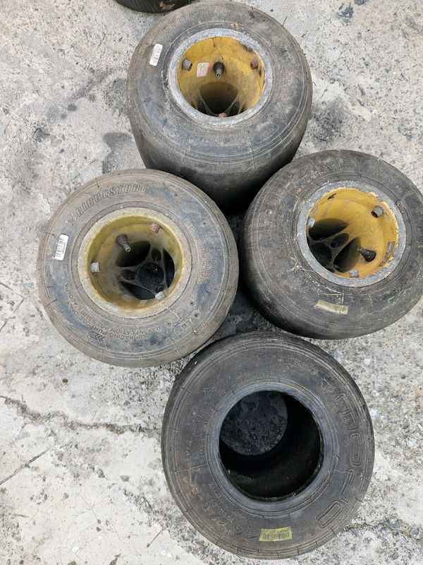 Gokart rims and tyres