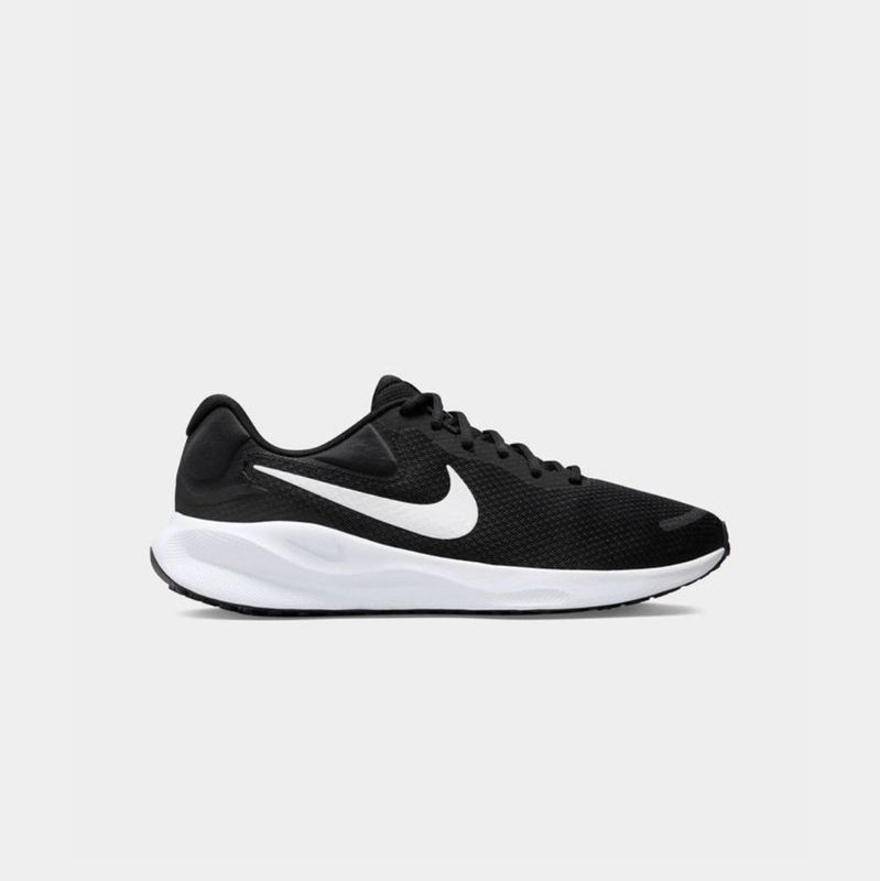 Mens Nike Revolution 7 Black Running Sneakers Size 11.5UK 12.5US