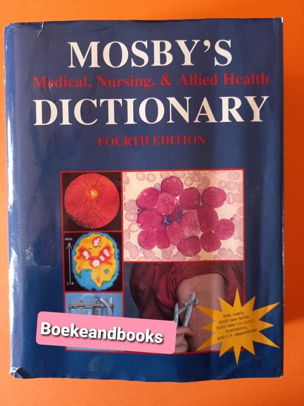 Mosby&#39;s - Medical, Nursing And Allied Health - Dictionary - Kenneth N Anderson - Fourth Edition.