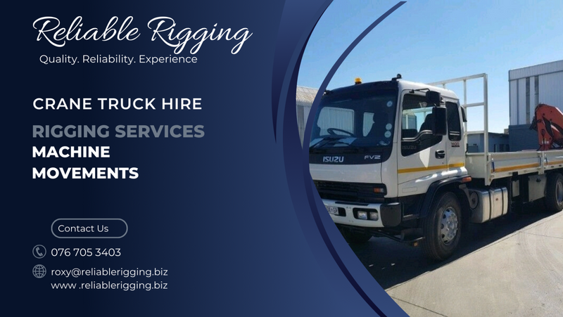 Crane Truck Hire and Machine Movements