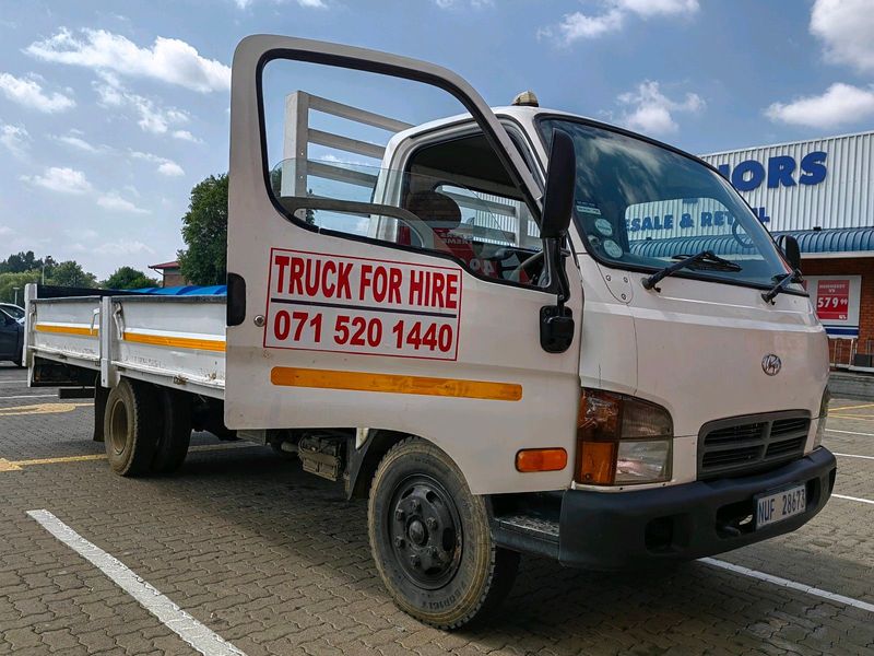 4 Ton truck for hire