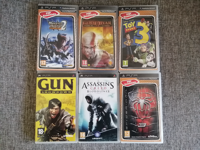 PSP Game bundle (6 Games) R250 NEG