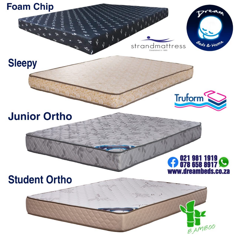 Foam chip mattresses starting from