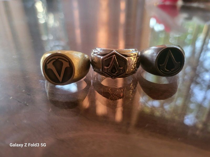 Assassin&#39;s creed cosplay rings