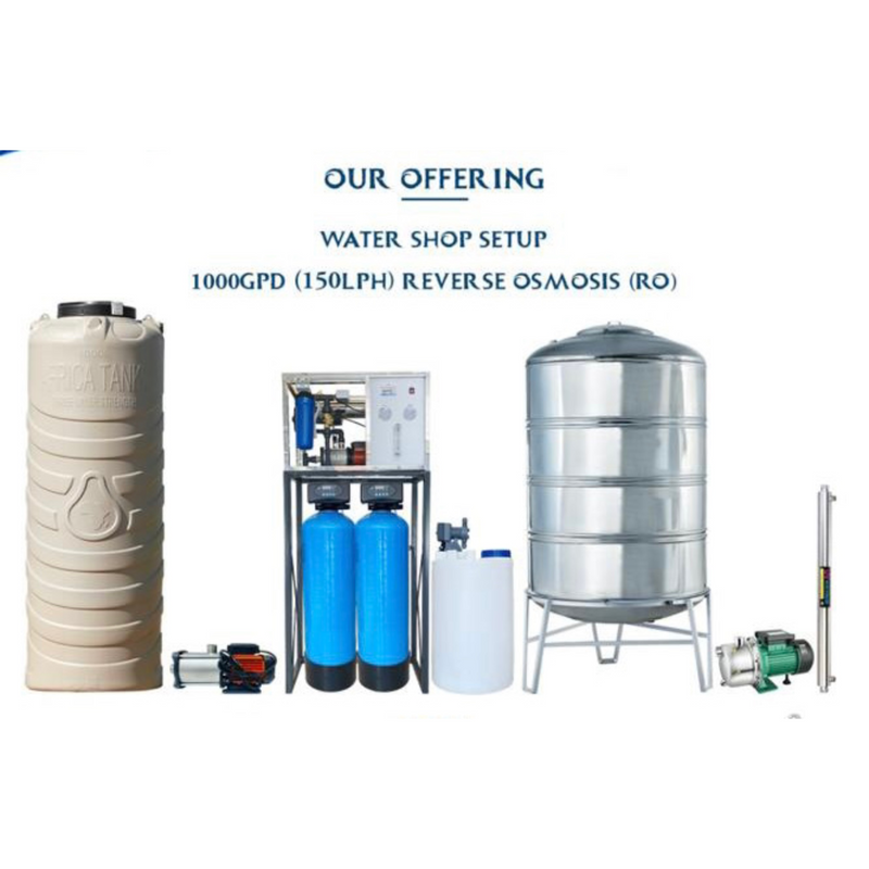 Water shop business setup direct from manufacturer (Business Opportunity)