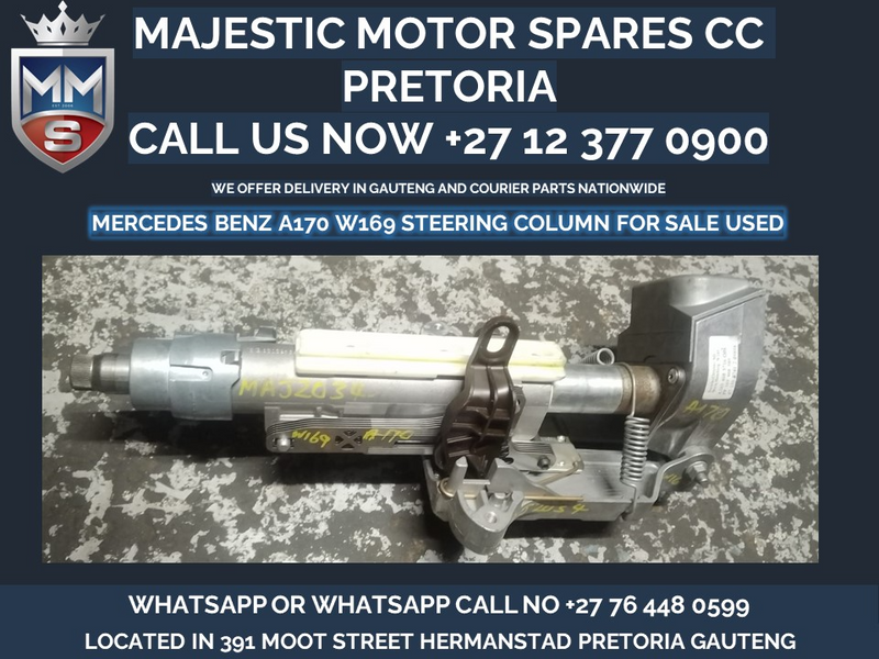 Mercedes A170 W169 steering column for sale used