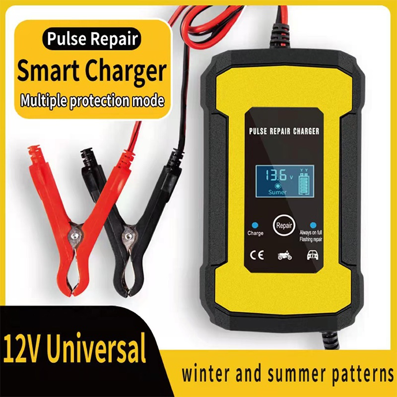 Fully Automatic Intelligent Pulse Lead Acid Battery Charger 12V 12A. Smart Type. Brand New Products.