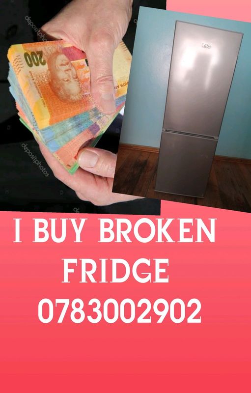 Sell your damage non-working fridge